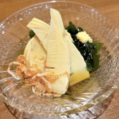 【季節限定】筍とわかめの酢の物