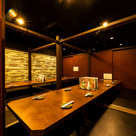 少人数から団体様まで対応可能♪完全個室でのご案内も◎