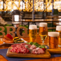 東急プラザ蒲田BeerFesta2025 芝生のビアガーデンBBQの雰囲気1