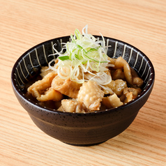 鶏皮と葱の鬼おろし塩だれ和え