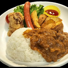 お子さまプレートカレー