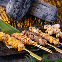 焼き鳥五本盛り