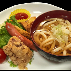 お子さまプレートうどん