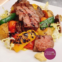 国産黒毛和牛の溶岩グリル