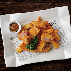 いも豚ベーコンとポテトのフライ