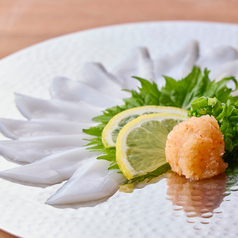 烏賊てっさ ポン酢醤油