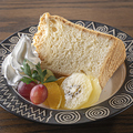 料理メニュー写真&nbsp;自家製シフォンケーキ(プレーン)