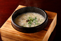 料理メニュー写真 牛テール粥　OX TAIL PORRIDGE