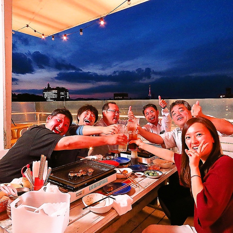 Kurofune Terrace クロフネ テラス 宇都宮駅西口 焼肉 ホルモン ネット予約可 ホットペッパーグルメ