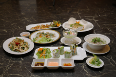 Vietnam sky restaurant ベトナムスカイレストランのコース写真