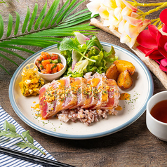 マグロガーリックステーキ