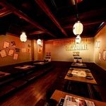 各種宴会にぴったりの掘りごたつ席！サークルの打ち上げなど、幅広いシーンでご利用いただけます