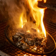 【宮崎名物】旨味が溢れる炭火炙り焼ごて焼は注文必須。