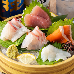 豪華鮮魚桶盛り