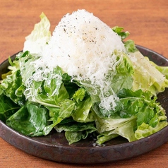 緑のシーザーサラダ