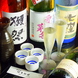 日本酒やシャンパンも充実の品ぞろえ♪