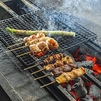 【大人気】"大ぶり"の串料理は当店自慢の逸品★