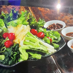 野菜の味噌添え