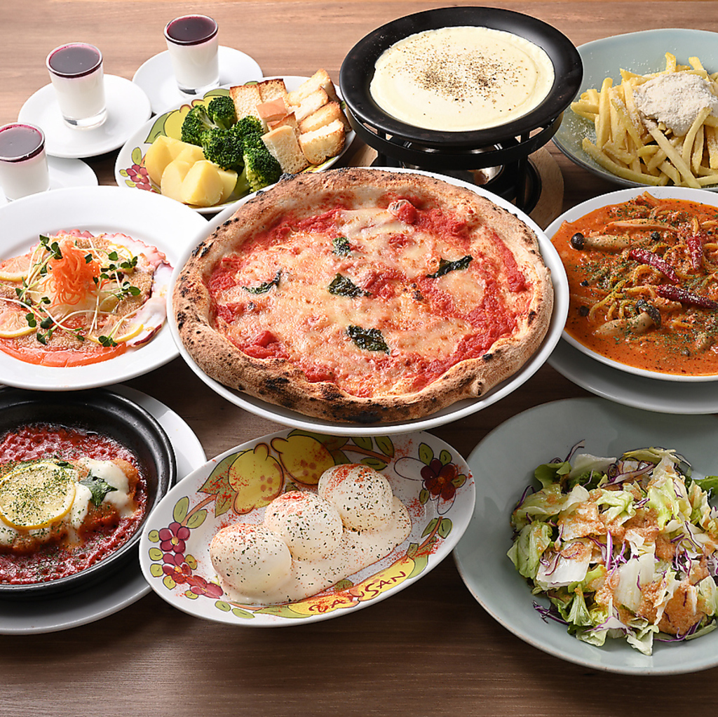 【多彩なコース料理】パーティーにぴったり♪お店自慢のお料理と飲み放題が楽しめるコースございます