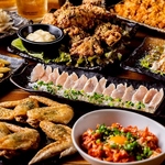 特製串揚げや手羽先などを楽しめる！各種ご宴会にオススメの多彩な飲み放題付きコースをご用意！