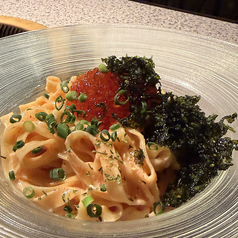 【生パスタ】明太といくらのパスタ