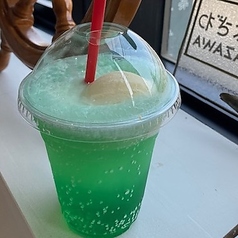 なつかしクリームソーダ