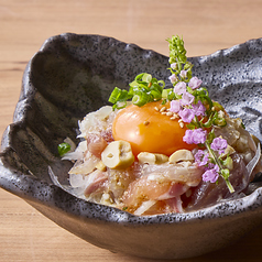 日替わり鮮魚の塩ユッケ