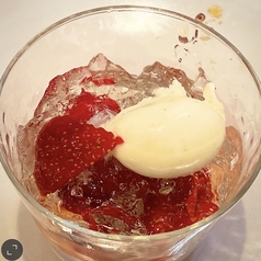 白ワインジュレとフルーツ