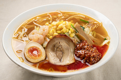 赤辛灯台らーめん