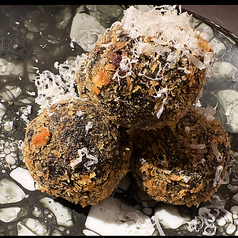 イカスミのアランチーニ（ライスコロッケ）４個