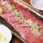 当店自慢のねぎ塩タンは、お酒がすすみます♪