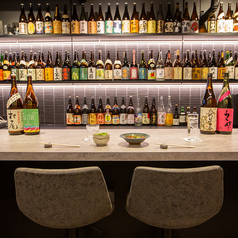 オシャレカウンター席