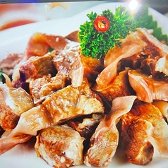 豚ハツのニンニク和え