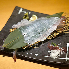 日本一美味いと称される鐘崎のイカの写真