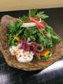 料理メニュー写真 春菊のサラダ