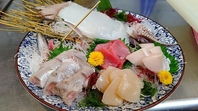 新鮮なお魚を肴に美味しいお酒を楽しめます！