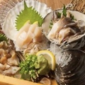 料理メニュー写真 貝3種盛り(ホタテ・ホッキ・つぶ)