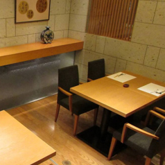 【半個室席】落ち着いて食事をお楽しみいただきたい時にもおすすめです。