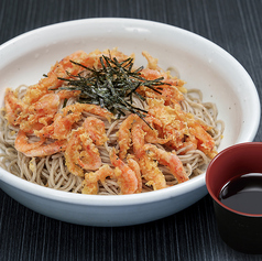 海老三昧　たっぷり桜えびざる蕎麦