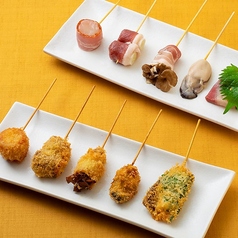 季節の串カツ盛り合わせ(5串）