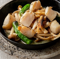 北海道 帆立ときのこ　バター醤油