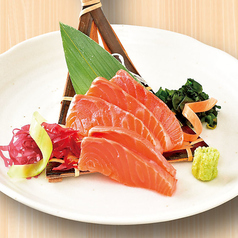 サーモン刺身