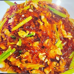 満族風 肉入り春雨炒め