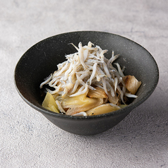 しらすと白ネギ酢味噌和え