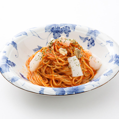 シーフードパスタ