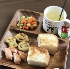 とうふ食パンプレート