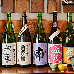 季節の日本酒も取り揃え◎お気に入りを見つけて♪