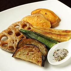 本日の野菜いろいろ焼き