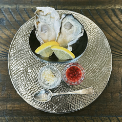 宮城県産　バージンオイスターのハーフシェル（２ヶ）