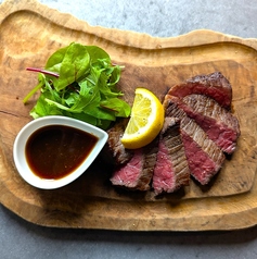 北海道産十勝鹿追牛のサーロインステーキ…100g